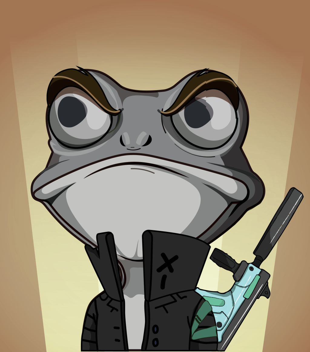 Nft AngryFrogs #874
